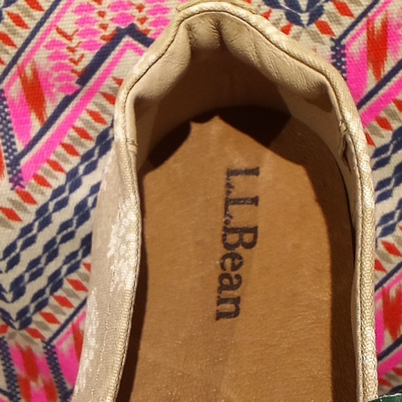 LL Bean Canvas Boat Shoes, ladies size 9.5 - Picture 4 of 13
